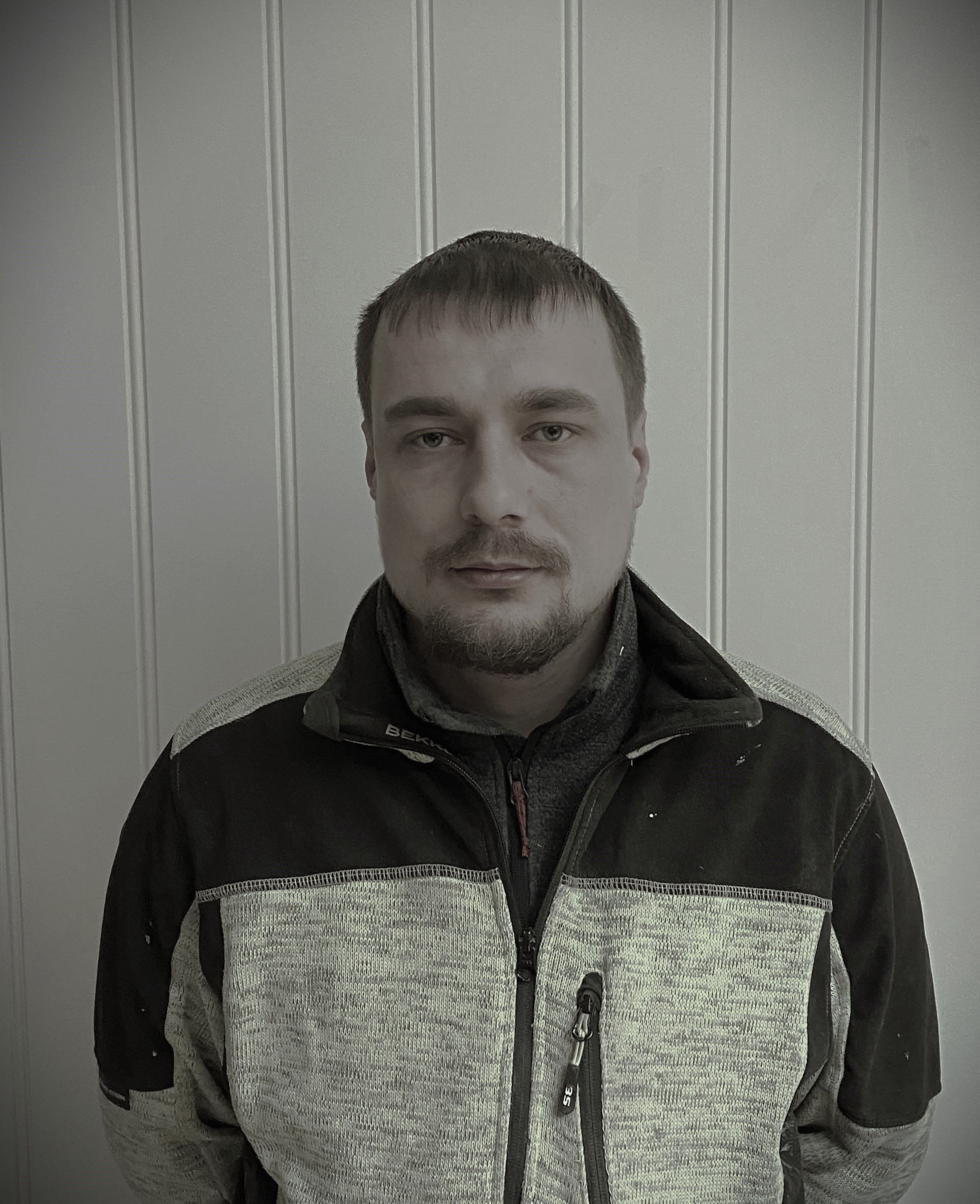 Portrett av Frank, rørlegger hos Mjøsbygg